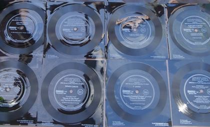 various-46x Sound Sheet Keyboard flexidisks